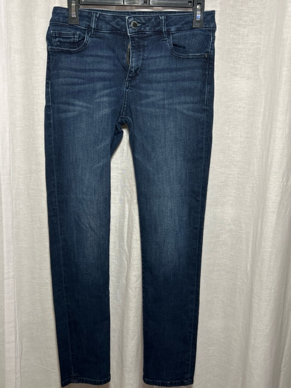 DL1961 | Women's Dark Indigo | Skinny Jeans | Clean Cuff | Classic Design